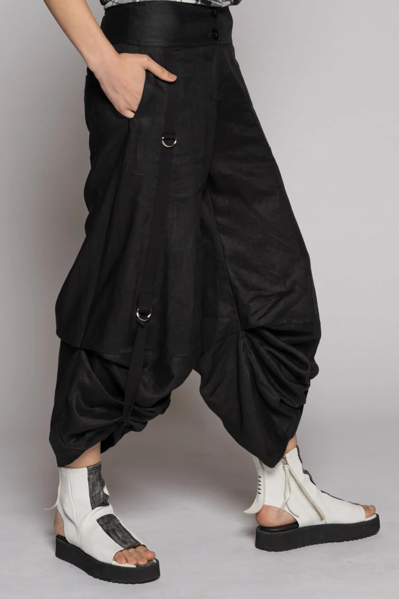 Dogstar Strata Tuck Pants - Black