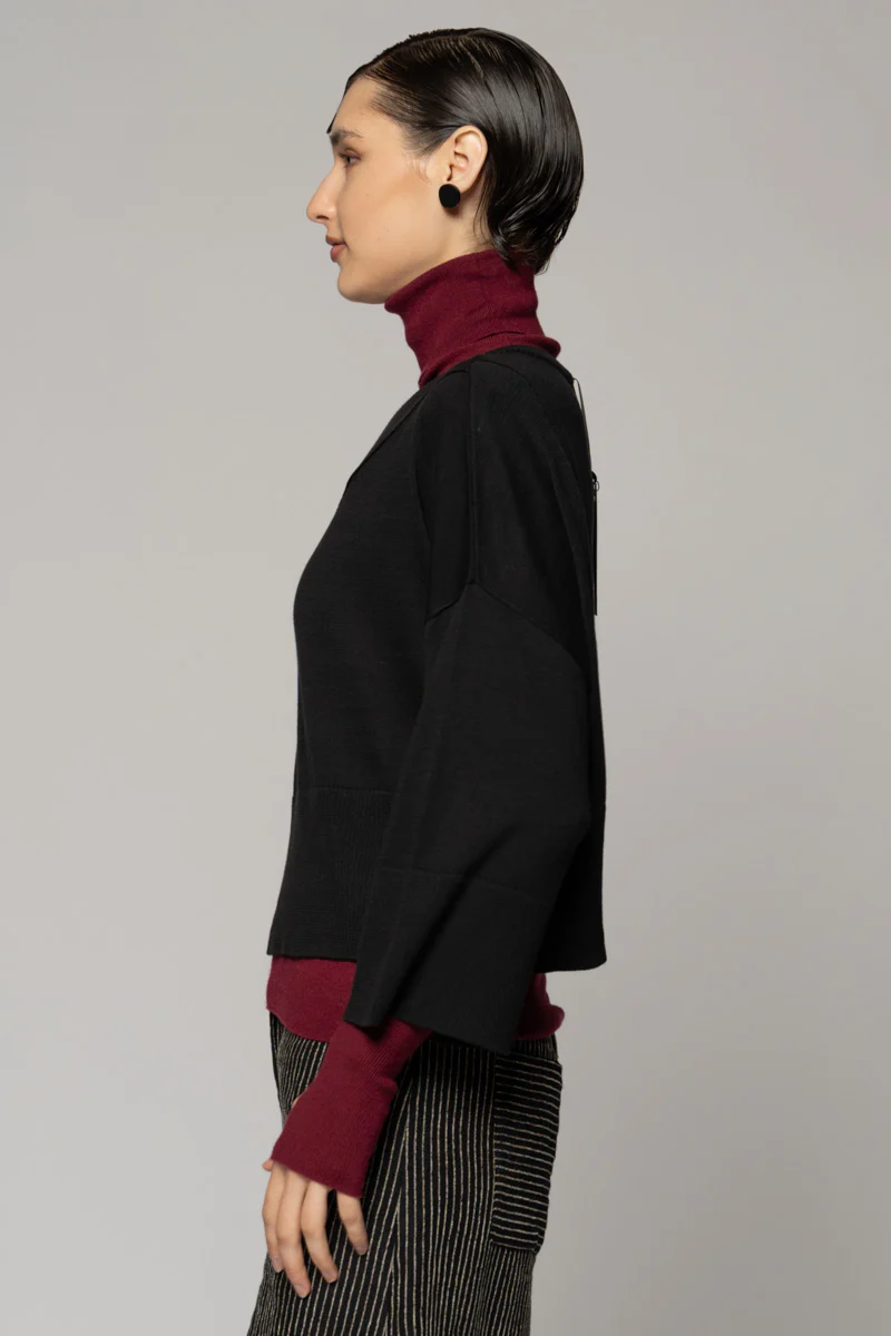 Dogstar Casa Knit Top - Black