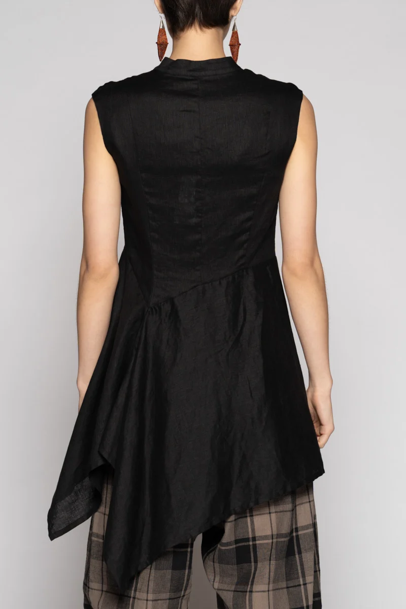 Dogstar Chromate Drape Top - Black
