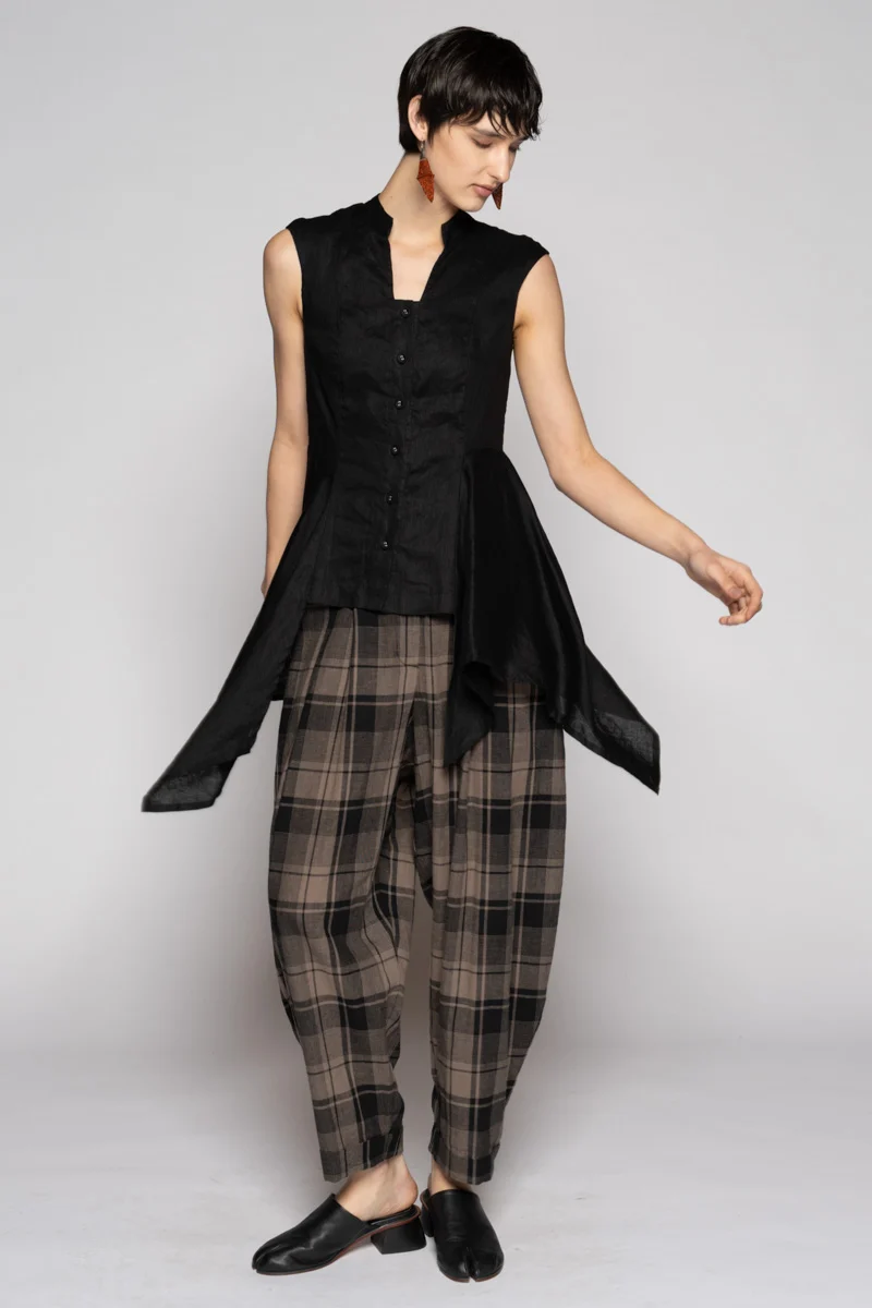 Dogstar Chromate Drape Top - Black