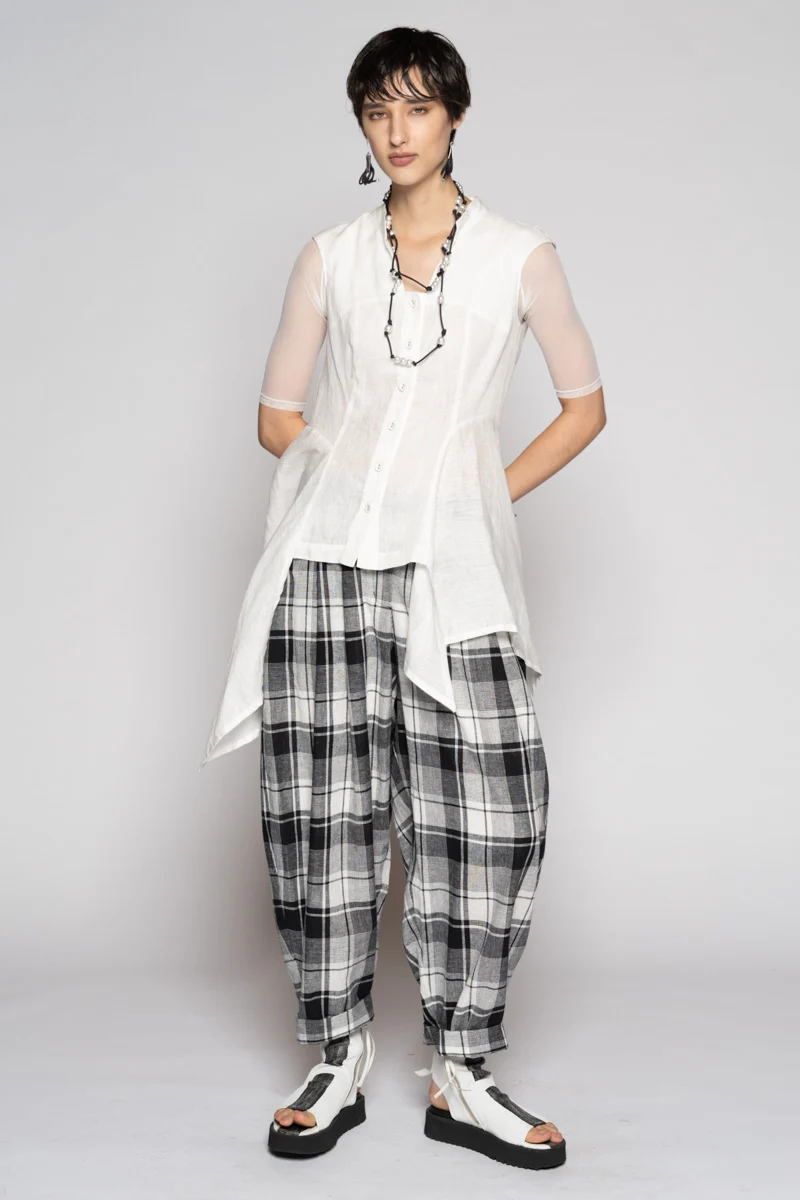 Dogstar Chromate Drape Top - Off White