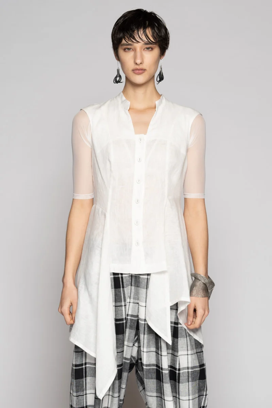 Dogstar Chromate Drape Top - Off White