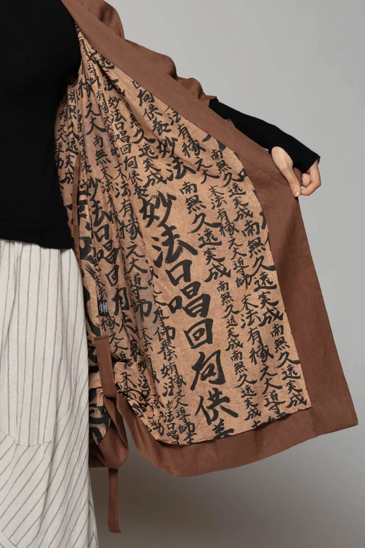 Dogstar Kupa Wrap Dress - Fawn