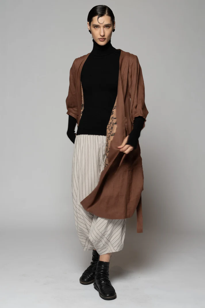 Dogstar Kupa Wrap Dress - Fawn