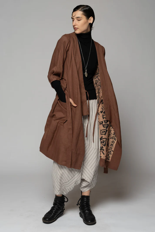 Dogstar Kupa Wrap Dress - Fawn