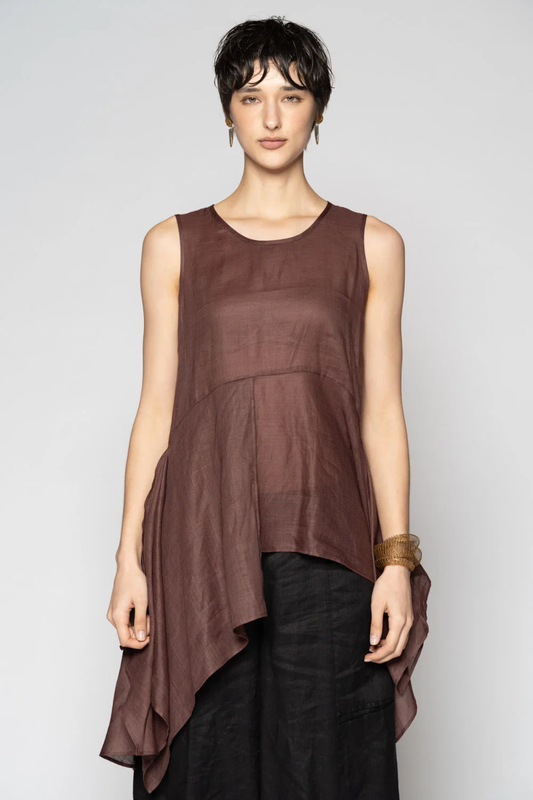 Dogstar Bloom Drape Top - Plum