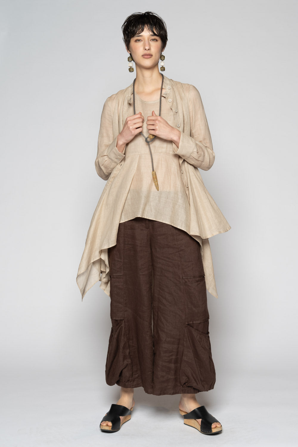 Dogstar Bloom Long Shirt - Oat