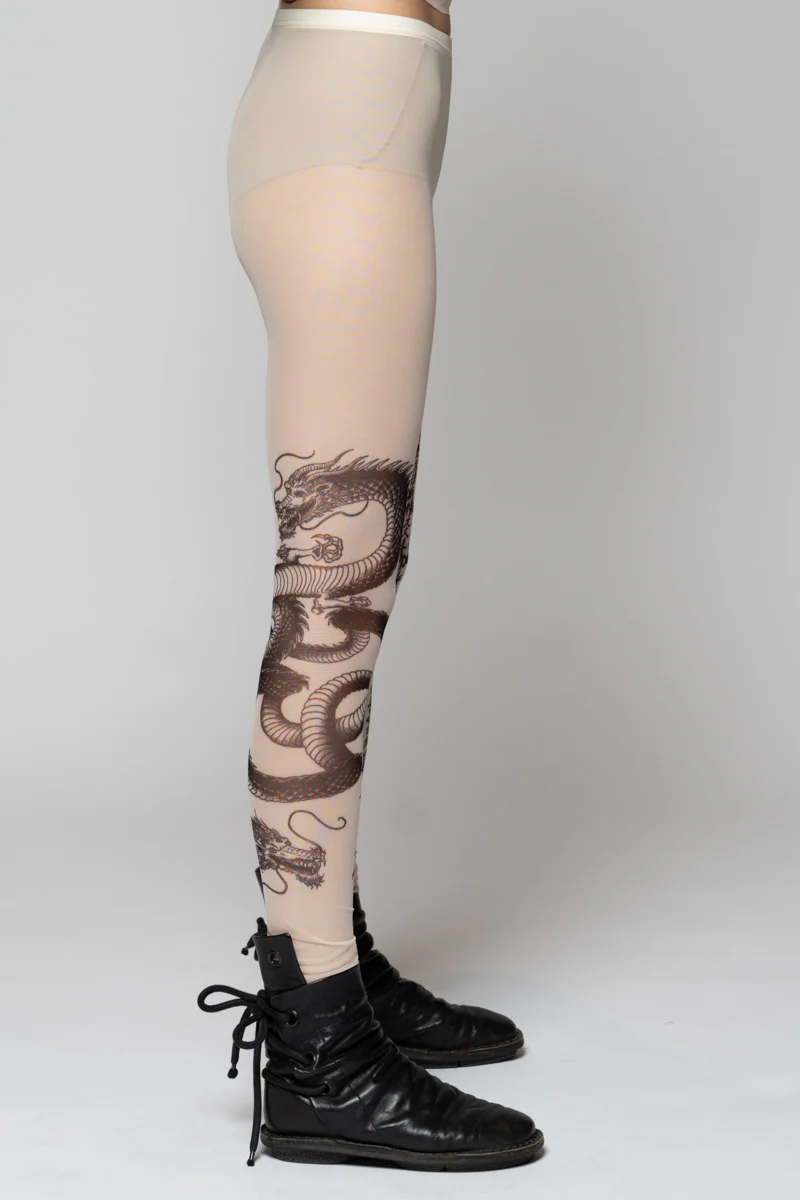 Dogstar Tatu Tights - Nude