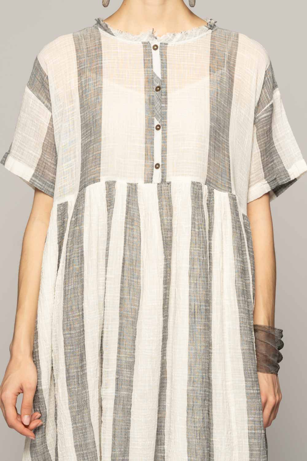 Dogstar Wattle Gather Dress - Chambray