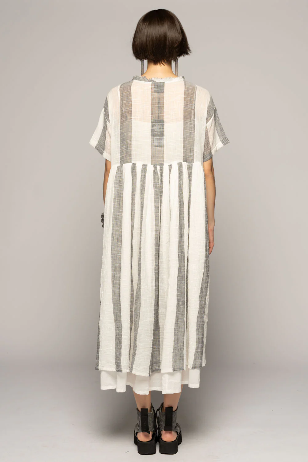 Dogstar Wattle Gather Dress - Chambray