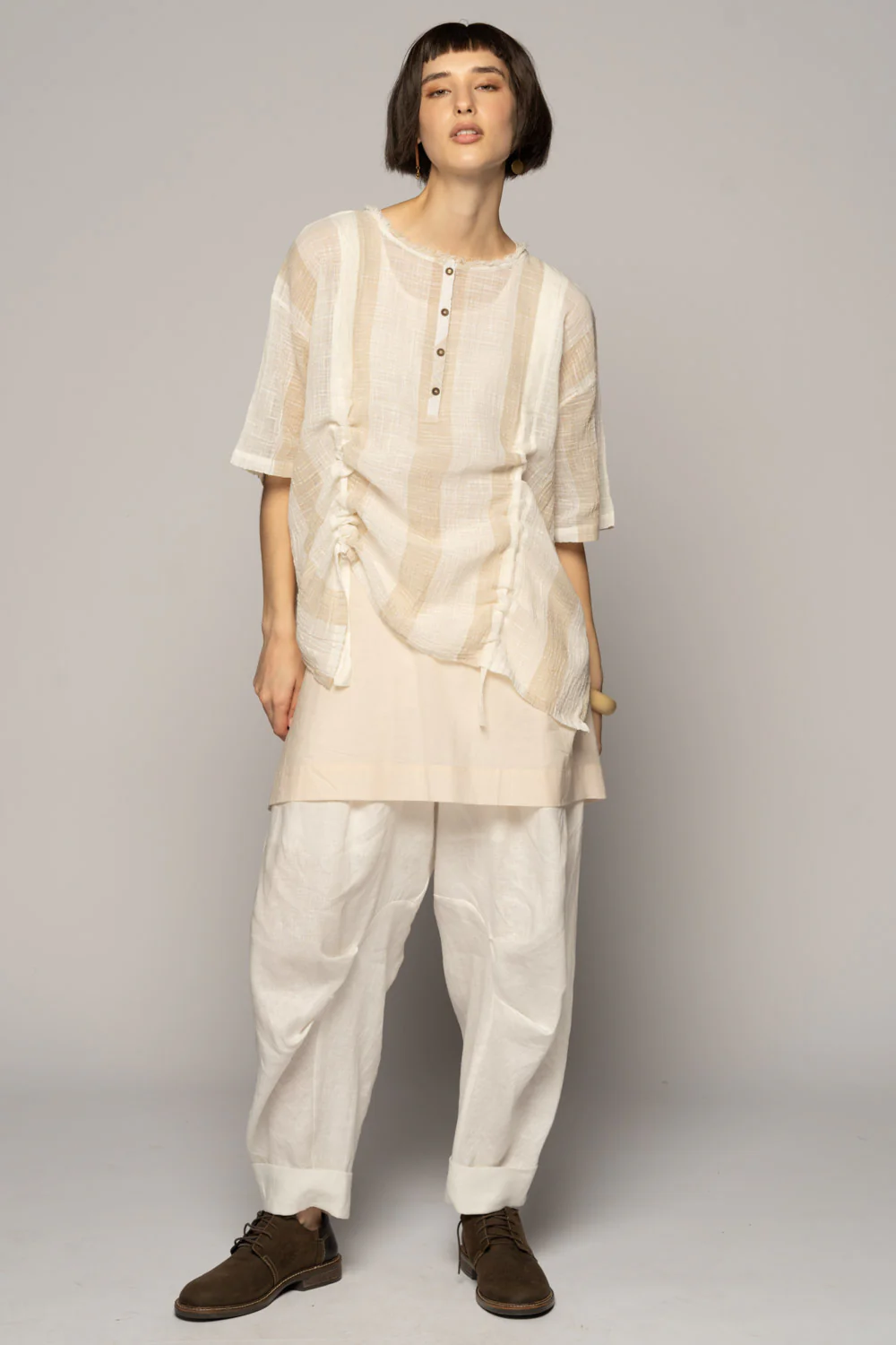 Dogstar Wattle Tie Top - Natural