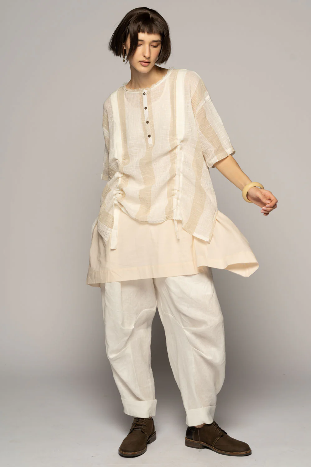 Dogstar Wattle Tie Top - Natural