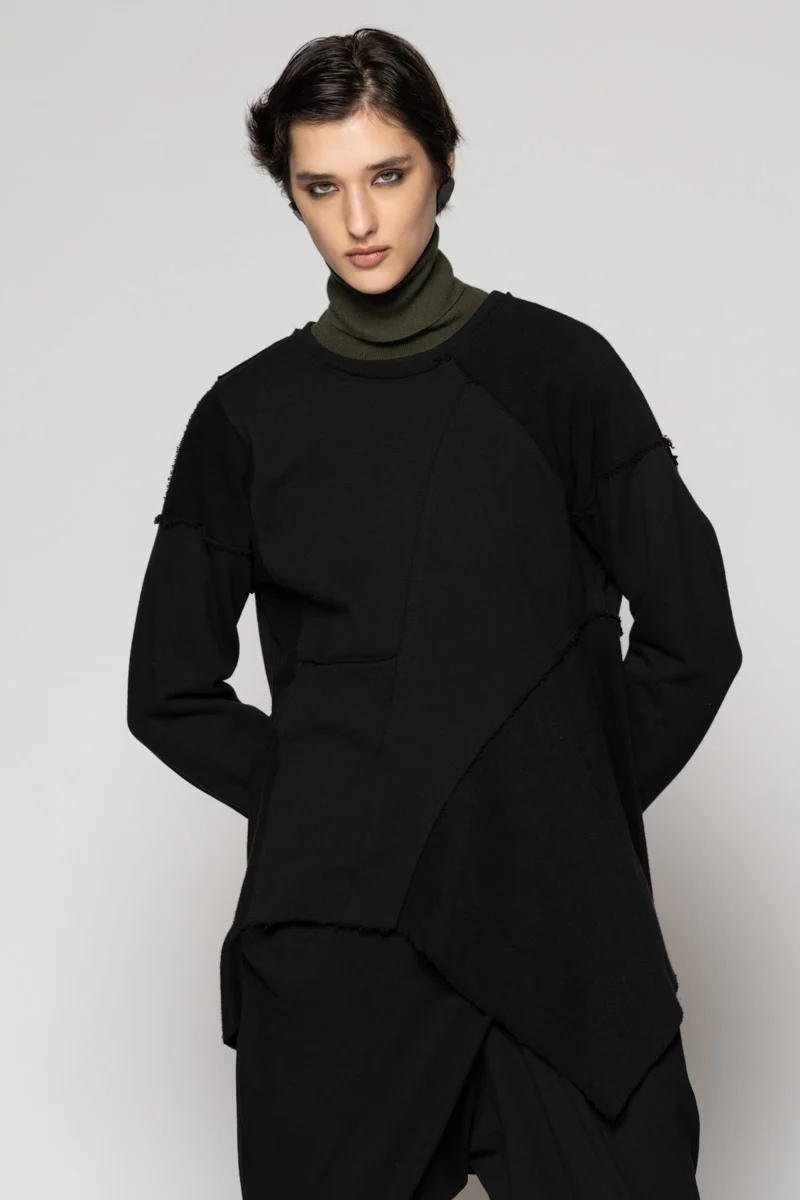Dogstar Tsukuro Patch Top - Black