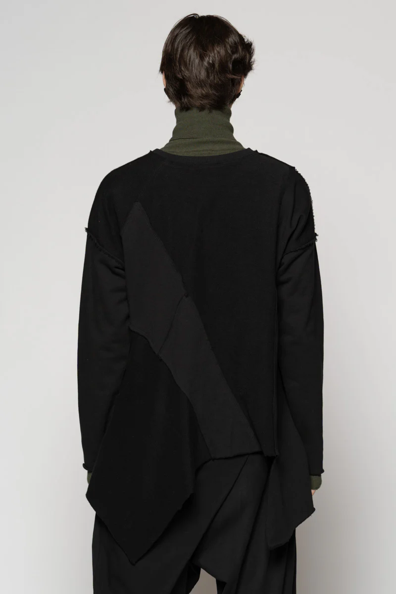 Dogstar Tsukuro Patch Top - Black