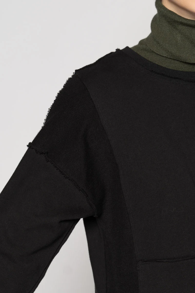 Dogstar Tsukuro Patch Top - Black