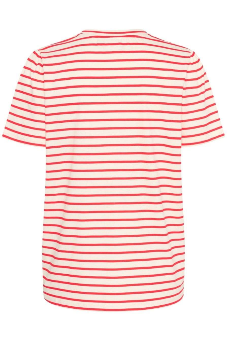 Saint Tropez Jucia T Shirt - Flame Scarlett