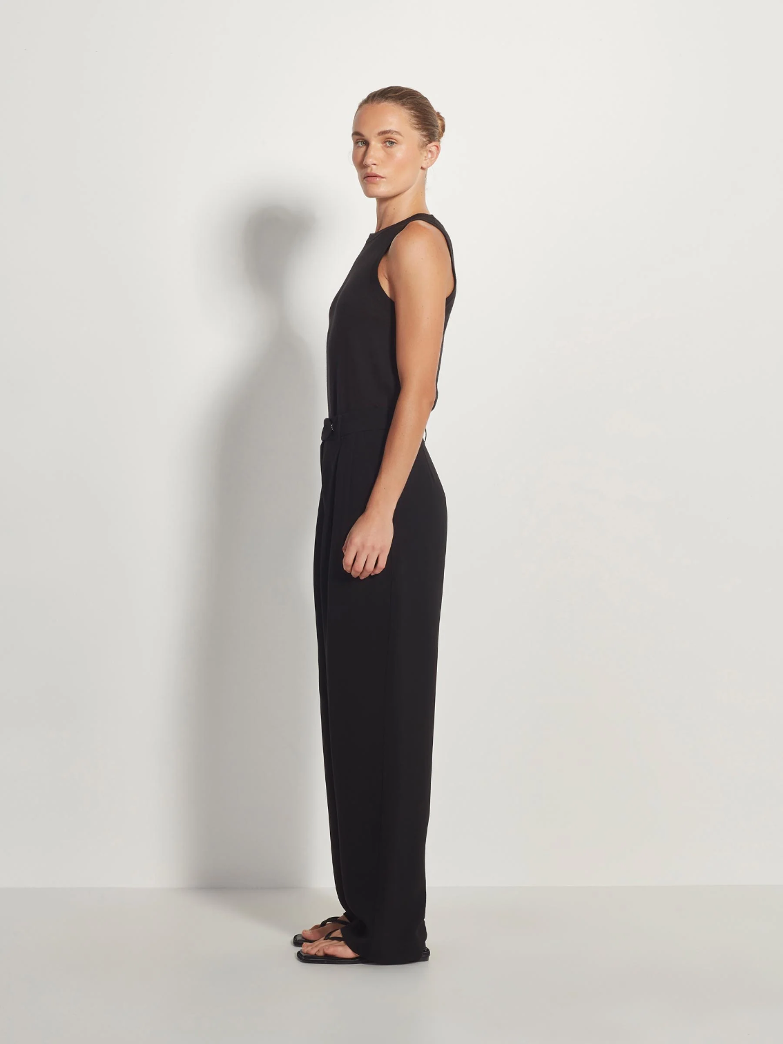 Juliette Hogan Boyfriend Pant - Black