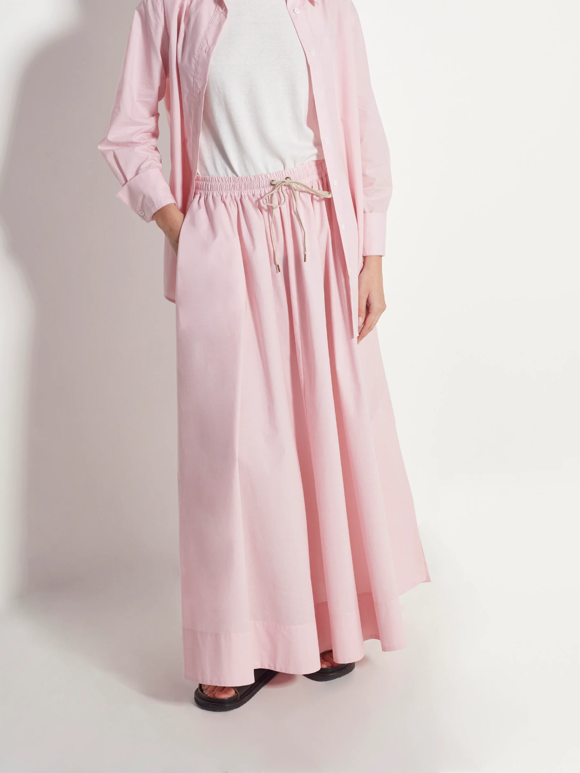 Juliette Hogan Kev Skirt - Pale Pink