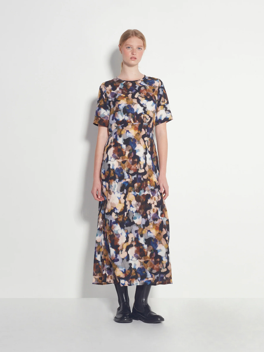 Juliette Hogan Carmela Dress - Amber Dapple Autumn